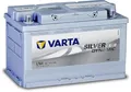 Produktbild: Varta 580901080D852 Silver Dynamic AGM Autobatterien, für PKW, 12 V, 80 Ah, 800 A (EN)