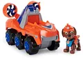 Produktbild: PAW PATROL Dino Rescue Zumas Basis Fahrzeug mit Rückzieh-Mechanismus, inklusive Hundefigur und Überraschungs-Dino, Spielzeug für Kinder ab 3 Jahren