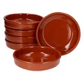 Produktbild: MamboCat Cazuela Schale Bruno Tonware I 6er Set I Ø 20 cm I Größe L I Mediterran I Glasiert I Unikat Handarbeit I Antike/Vintage I Mittelalter I Wikinger