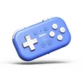 Produktbild: 8Bitdo Micro Bluetooth Gamepad Pocket-sized Mini Controller for Switch, Android, and Raspberry Pi, Support Keyboard Mode (Blue)