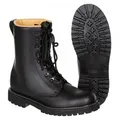 Produktbild: MFH Kampfstiefel,schwarz,Volleder, gute Ausführung, Lederfutter - 43 Stiefel schwarz 43 EU