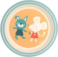 Produktbild: Sigikid Teller Yellow, Hase und Maus