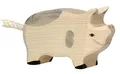 Produktbild: Holztiger 80070 Ferkel gefleckt 6 cm Holzfiguren Serie Farmland