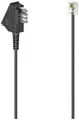 Produktbild: Hama Telefonkabel, TAE-F-Stecker - Modular-Stecker 6p4c, 10 m, Schwarz