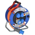Produktbild: Brennenstuhl Garant Camping-Kabeltrommel/CEE 230V Kabeltrommel 25m (H07RN-F 3G2,5 Kabel in der Signalfarbe orange, für den ständigen Einsatz im Außenbereich IP44, Made in Germany)