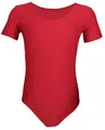 Produktbild: Aquarti Turnanzug Aquarti Mädchen Kurzarm Ballettanzug Einfarbig