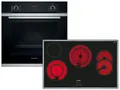 Produktbild: Siemens EQ214KD00Z Set Backofen HR214ABS0 + Glaskeramikkochfeld ET845HH17
