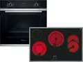 Produktbild: Siemens iQ300 EQ214KD00Z, Keramik, 4 Zone(n), Glaskeramik, Schwarz, Berührung, 79,5 cm