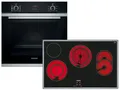 Produktbild: Siemens EQ214KD00Z Set Backofen HR214ABS0 + Glaskeramikkochfeld ET845HH17