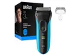 Produktbild: Braun Elektrorasierer Series 3+ 3040s, 3 flexible Klingen, effizienter MicroComb Mitteltrimmer