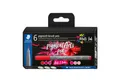 Produktbild: STAEDTLER Faserstift Pigment brush pen, 6er-Set