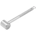 Produktbild: WMF Fleischklopfer Profi Plus, Edelstahl, Metall, 25 cm, Aufhängeöse, Kochen, Küchenhelfer, Fleischklopfer