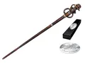 Produktbild: Harry Potter Mangiamorte Swirl Todesser Zauberstab Magischer Zauberstab Replik