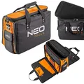 Produktbild: NEO TOOLS Werkzeugtasche Monteurtasche Polyester 600D, 17 Innentaschen, 2 Außentaschen, starre Bauweise, drei Hauptinnenfächer, verstärkte Reißverschlüsse 43.5 x 33 x 20 cm