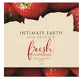 Produktbild: Intimate Earth Gleitgel Fresh Strawberries (mit Wärme-Effekt und Erdbeer-Geschmack), Sachet mit 3ml, 1-tlg., veganes und biologisches Gleitgel - aromatisiert