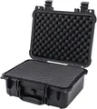 Produktbild: HMF Outdoor-Fotokoffer Waffenkoffer mit Rasterschaumstoff L34cm Aufbewahrungsbox