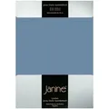 Produktbild: Janine Jersey Elastic Spannbetttuch 90x190 cm - 100x220 cm | denimblau - blau