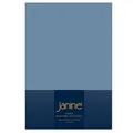 Produktbild: Janine Spannbettlaken Elastic-Jersey Baumwolle/Comfort Elastic 5002, Größe:100 x 200 cm, Farbe:denimblau 62