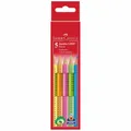 Produktbild: FABER CASTELL Textmarker 110994 Jumbo Grip Neon Dry 5er Etui