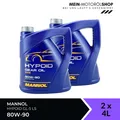 Produktbild: Mannol Hypoid Gear Oil Getriebeöl 80W-90 GL-4/GL-5 LS 2x4 Liter = 8 Liter