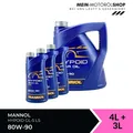 Produktbild: Mannol Hypoid Gear Oil Getriebeöl 80W-90 GL-4/GL-5 LS 4+3 Liter = 7 Liter