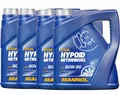 Produktbild: 4x4 Liter MANNOL 80W-90 Mannol Hypoid Getriebeöl Schaltgetriebe Achsen GL5 GL4