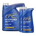 Produktbild: 6 (4+2x1) Liter MANNOL SAE 80W-90 Hypoid Getriebeöl/ Schaltgetriebe/ Achsen GL5