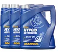 Produktbild: 3x4 Liter MANNOL 80W-90 Mannol Hypoid Getriebeöl Schaltgetriebe Achsen GL5 GL4
