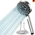 Produktbild: Hochdruck Duschkopf mit 2m Schlauch, 5 Sprühmodi, Handbrause Wassersparend, Bad