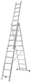 Produktbild: HYMER 7004730 ALU-PRO Mehrzweckleiter dreiteilig , 3x10 Sprossen