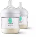 Produktbild: Babyflasche Philips Avent Natural Airfree Ventil 2x 125ml, ab Geburt, BPA-frei
