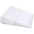 Produktbild: Amazinggirl Keilkissen Bett und Sofa Rückenkissen Kopfteil - Schaumstoff mit Bezug Kissen 64x62 cm