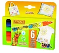 Produktbild: Kreul Javana texi mäx Sunny Stoffmalfarbe fine für helle Stoffe 6er Set