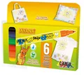Produktbild: KREUL Javana texi mäx Sunny fine für helle Stoffe 6er Set