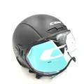 Produktbild: CGM Helm Erwachsene Unisex Mattschwarz L 59cm Schneekappe Snowwireless24