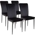 Produktbild: Albatros Esszimmerstühle MODENA 4er Set Schwarz
