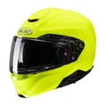 Produktbild: HJC RPHA 91 Solid Fluo Yellow neongelb Fluo Gelb Gr. XL Motorradhelm Klapphelm