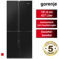 Produktbild: Kühlschrank Gorenje NRM818EMB French Door Schwarz Eisbereiter NoFrost