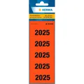 Produktbild: 100 HERMA Inhaltsschilder 2025 rot