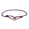 Produktbild: LIEBESKIND Berlin Damen Stoffarmband LJ-1803-B-21 mit Edelstahl-Anhängern in IP Roségold