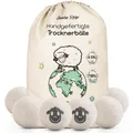 Produktbild: LuanaRose Trocknerbälle 6er Set XXL Wäschebälle Wolle Schafswolle hypoallergen