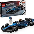 Produktbild: LEGO Speed Champions Williams Racing FW46 F1 Rennauto - Spielzeug mit Formel 1 Minifigur zum Sammeln - Geschenk für Jungen & Mädchen ab 10 Jahren und erwachsene Motorsport Fans 77249