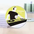 Produktbild: HERMA CD/DVD Etiketten 8624 haftend Weiß 116 x 116 mm 10 Blatt à 2 Etiketten