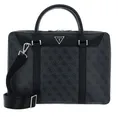 Produktbild: GUESS Vezzola Bag Aktentasche Umhängetasche Laptoptasche Tasche Black dunkelgrau