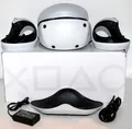 Produktbild: Sony PlayStation VR2-Headset-CFI-ZVR1 mit CFI-ZSS1 Ladestation/Playstation 5/PS5