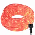 Produktbild: vidaXL Lichtseil mit 1200 LEDs Rot 50 m PVC, Outdoor-Lichterkette, saisonale Deko, Indoor-Ambiente, LED-Beleuchtung, Festliche Dekoration