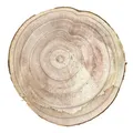 Produktbild: INNA-GLAS Deko Holzscheibe Jessalyn, Natur, Ø38-40cm