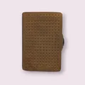 Produktbild: I-CLIP Kartenetui Khaki Perforiert Geldklammer Slim Wallet Minimalismus Oliv