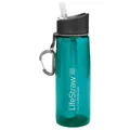 Produktbild: LifeStraw Go 2-stufig Wasserflasche  Teal Wasser filtern Camping Trinkflasche