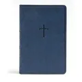 Produktbild: CSB Everyday Study Bible, Navy Cross Leathertouch: Christian Standard Bible, Everyday Study Bible, Navy Cross Leathertouch